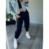 Tepláky elegantní oversize dlouhé dámské (S/M/L ONE SIZE) ITALSKÁ MÓDA IMD23634