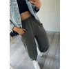 Tepláky elegantní oversize dlouhé dámské (S/M/L ONE SIZE) ITALSKÁ MÓDA IMD23634