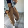 Tepláky elegantní oversize dlouhé dámské (S/M/L ONE SIZE) ITALSKÁ MÓDA IMD23634
