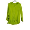 Košile mušelínová dlouhý rukáv dámská (L/XL/2XL ONE SIZE) ITALSKÁ MÓDA IMWBH24014/DU (Velikost XL/2XL, Barva fialová)