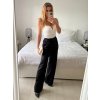 Kalhoty dlouhé elegantní dámské (S/M ONE SIZE) ITALSKÁ MÓDA IMPLP2437150090/DU