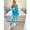 Sako elegantní dlouhý rukáv dámské (S/M ONE SIZE) ITALSKÁ MÓDA IMPLI228760/DU (Velikost S/M/L, Barva fialová)