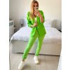 Sako elegantní dlouhý rukáv dámské (S/M ONE SIZE) ITALSKÁ MÓDA IMPLI228760/DU (Velikost S/M/L, Barva fialová)