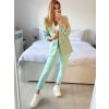Sako elegantní dlouhý rukáv dámské (S/M ONE SIZE) ITALSKÁ MÓDA IMPLI228760/DU (Velikost S/M/L, Barva fialová)