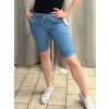 Kraťasy strečové šortky dámské (S/M/L ONE SIZE) ITALSKÁ MÓDA IMC24209/DU