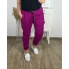 Kalhoty strečové dámské nadrozměr (44/46/48 ONE SIZE) ITALSKá MóDA IM424101/DR