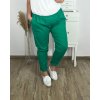 Kalhoty dlouhé dámské nadrozměr (3XL/4XL ONE SIZE) ITALSKÁ MÓDA IMWQ24141/DR (Velikost 3XL/4XL, Barva béžová)