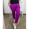 Kalhoty dlouhé dámské nadrozměr (3XL/4XL ONE SIZE) ITALSKÁ MÓDA IMWQ24141/DR (Velikost 3XL/4XL, Barva béžová)