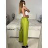 Kalhoty dlouhé letní dámské (S/M/L ONE SIZE) ITALSKÁ MÓDA IMM24M24200/DUR (Velikost M/L, Barva Černá)