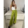 Kalhoty dlouhé letní dámské (S/M/L ONE SIZE) ITALSKÁ MÓDA IMM24M24200/DUR (Velikost M/L, Barva Černá)