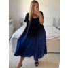Šaty dlouhé oversize krátký rukáv dámské nadrozměr (42/44/46/48/50/5254/56/58 ONE SIZE) ITALSKÁ MÓDA IMWCA24087/DUR