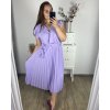 Šaty letní krátký rukáv dámské nadrozměr (3XL/4XL ONE SIZE) ITALSKÁ MÓDA IMWQ24133/DUR (Velikost 3XL/4XL, Barva Černá)