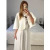 Bolérko flaušové dámské (S/M/L ONE SIZE) ITALSKÁ MÓDA IMHMS23084/DUR