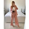 Souprava elegantní sako a kalhoty dámská (S/M ONE SIZE) ITALSKÁ MÓDA IMWB24146/DU (Velikost S/M/L, Barva Černá)