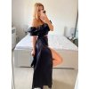 Souprava letní saténová top a sukně  dámská (S/M/L ONE SIZE) ITALSKÁ MÓDA IMWAS24002/DU (Velikost M/L, Barva béžová)