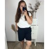 Kraťasy šortky dámské nadrozměr (2XL/3XL/4XL ONE SIZE) ITALSKÁ MÓDA IMWQ24114/DR