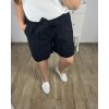 Kraťasy šortky strečové dámské nadrozměr (56/58 ONE SIZE) ITALSKÁ MÓDA IMWQ24167/DR (Velikost 56/58, Barva bílá)