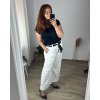 Kalhoty dlouhé dámské nadrozměr (3XL/4XL ONE SIZE) ITALSKÁ MÓDA IMWQ24148/DR