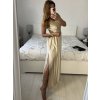 Šaty dlouhé elegantní bez rukávu dámské (S/M/L ONE SIZE) ITALSKÁ MÓDA IMWAD24085/DR