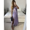 Šaty dlouhé elegantní bez rukávu dámské (S/M/L ONE SIZE) ITALSKÁ MÓDA IMWAD24085/DR