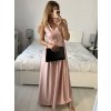 Šaty dlouhé elegantní bez rukávu dámské (S/M/L ONE SIZE) ITALSKÁ MÓDA IMWAD24085/DR