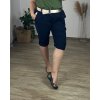 Kalhoty 3/4 letní strečové dámské nadrozměr  (50/52 ONE SIZE) ITALSKÁ MÓDA IM424SISIS/DR (Velikost 50/52, Barva béžová)