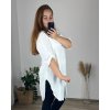 Košile dlouhý rukáv dámská nadrozměr (48/50 ONE SIZE) ITALSKá MÓDA IMC24MARIA/DR (Velikost 48/50, Barva béžová)