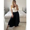 Kalhoty harémky letní dlouhé dámské Arioso (S/M/L ONE SIZE) ITALSKÁ MÓDA IM424402/DUR (Velikost S/M/L, Barva béžová)