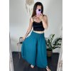 Kalhoty harémky letní dlouhé dámské Arioso (S/M/L ONE SIZE) ITALSKÁ MÓDA IM424402/DUR (Velikost S/M/L, Barva béžová)