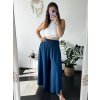 Kalhoty letní háremky dlouhé dámské (S/M/L ONE SIZE) ITALSKÁ MÓDA IMD24199/DUR