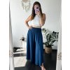 Kalhoty letní háremky dlouhé dámské (S/M/L ONE SIZE) ITALSKÁ MÓDA IMD24199/DUR