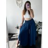 Kalhoty letní háremky dlouhé dámské (S/M/L ONE SIZE) ITALSKÁ MÓDA IMD24199/DUR