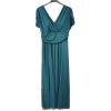 Šaty společenské elegantní krátký rukáv dámské (S/M ONE SIZE) ITALSKÁ MÓDA IMPSH223589L/DUR