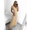 Šaty společenské elegantní krátký rukáv dámské (S/M ONE SIZE) ITALSKÁ MÓDA IMPSH223589L/DUR