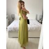 Šaty společenské elegantní krátký rukáv dámské (S/M ONE SIZE) ITALSKÁ MÓDA IMPSH223589L/DUR