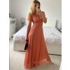 Šaty společenské elegantní krátký rukáv dámské (S/M ONE SIZE) ITALSKÁ MÓDA IMPSH223589L/DUR