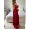 Šaty společenské elegantní krátký rukáv dámské (S/M ONE SIZE) ITALSKÁ MÓDA IMPSH223589L/DUR