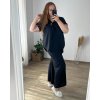 Souprava tunika a kalhoty dlouhé dámská nadrozměr (L/XL ONE SIZE) ITALSKÁ MÓDA IMWBS24231/DR