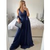 Šaty dlouhé elegantní společenské bez rukávu dámské (S/M ONE SIZE) ITALSKÁ MÓDA IMPBB2480872bl/DU (Velikost S/M/L, Barva růžová starorůžová)
