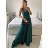 Šaty dlouhé elegantní společenské bez rukávu dámské (S/M ONE SIZE) ITALSKÁ MÓDA IMPBB2480872bl/DU (Velikost S/M/L, Barva růžová starorůžová)