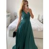Šaty dlouhé elegantní společenské bez rukávu dámské (S/M ONE SIZE) ITALSKÁ MÓDA IMPBB2480872bl/DU (Velikost S/M/L, Barva růžová starorůžová)