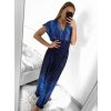 Šaty letní icecool s rukávem dámské (M/L, XL/2XL) AINUOSI  ITALSKÁ MODA IMB249968/DUR (Velikost M/L, Barva červená)