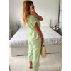 Overal dlouhý krátký rukáv dámský (S/M/L ONE SIZE) ITALSKÁ MÓDA IM324128/DU (Velikost S/M/L, Barva béžová)