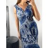 Šaty letní icecool bez rukávu dámské (M/L, XL/2XL) AINUOSI  ITALSKÁ MODA IMB249079/DUR (Velikost M/L, Barva červená)