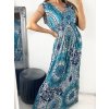 Šaty letní icecool bez rukávu dámské (M/L, XL/2XL) AINUOSI  ITALSKÁ MODA IMB249079/DUR (Velikost M/L, Barva červená)