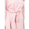 Bat šaty Oversize powder pink (Velikost ONE SIZE, Barva fialová)