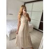 Šaty dlouhé elegantní bez rukávu dámské (S/M/L ONE SIZE) ITALSKÁ MÓDA IMWCN24065/DUR (Velikost M/L, Barva světle modrá)