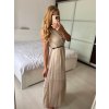 Šaty dlouhé elegantní bez rukávu dámské (S/M/L ONE SIZE) ITALSKÁ MÓDA IMWCN24065/DUR (Velikost M/L, Barva světle modrá)