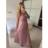 Šaty dlouhé elegantní bez rukávu dámské (S/M/L ONE SIZE) ITALSKÁ MÓDA IMWCN24065/DUR (Velikost M/L, Barva světle modrá)