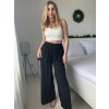Kalhoty letní oversize dámské (S/M ONE SIZE) ITALSKÁ MODA IM424441/DUR (Velikost S/M/L, Barva Černá)
